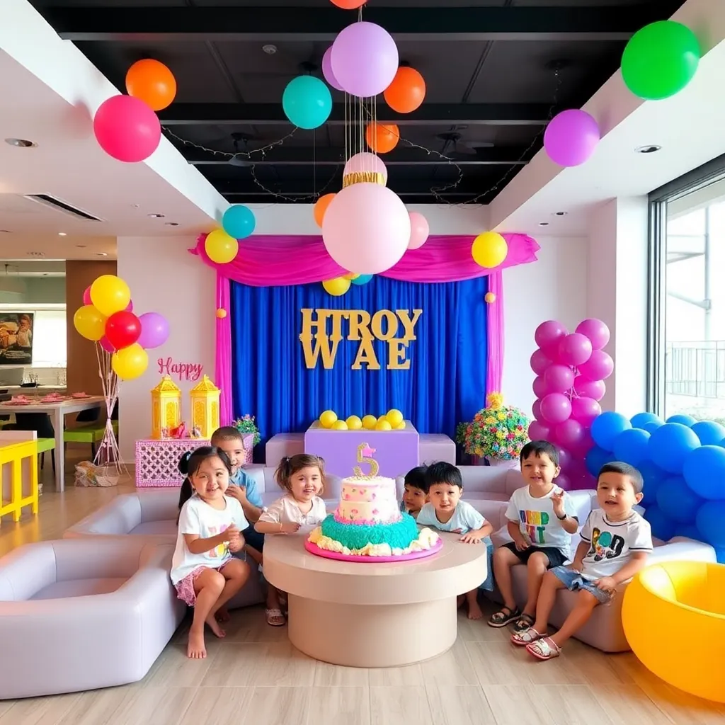 Salon de fiesta infantil Aquaparty en Puerto Vallarta en Jalisco