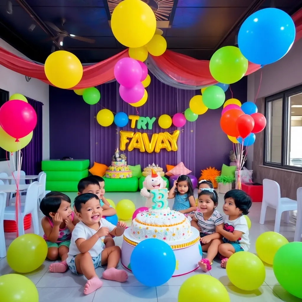 Salon de fiesta infantil Caritas Felices en Reynosa en Tamaulipas