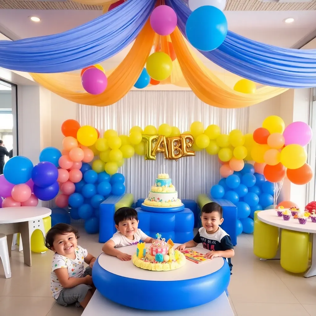 Salon de fiesta infantil Eventos Palmeiras en Nuevo Vallarta en Nayarit