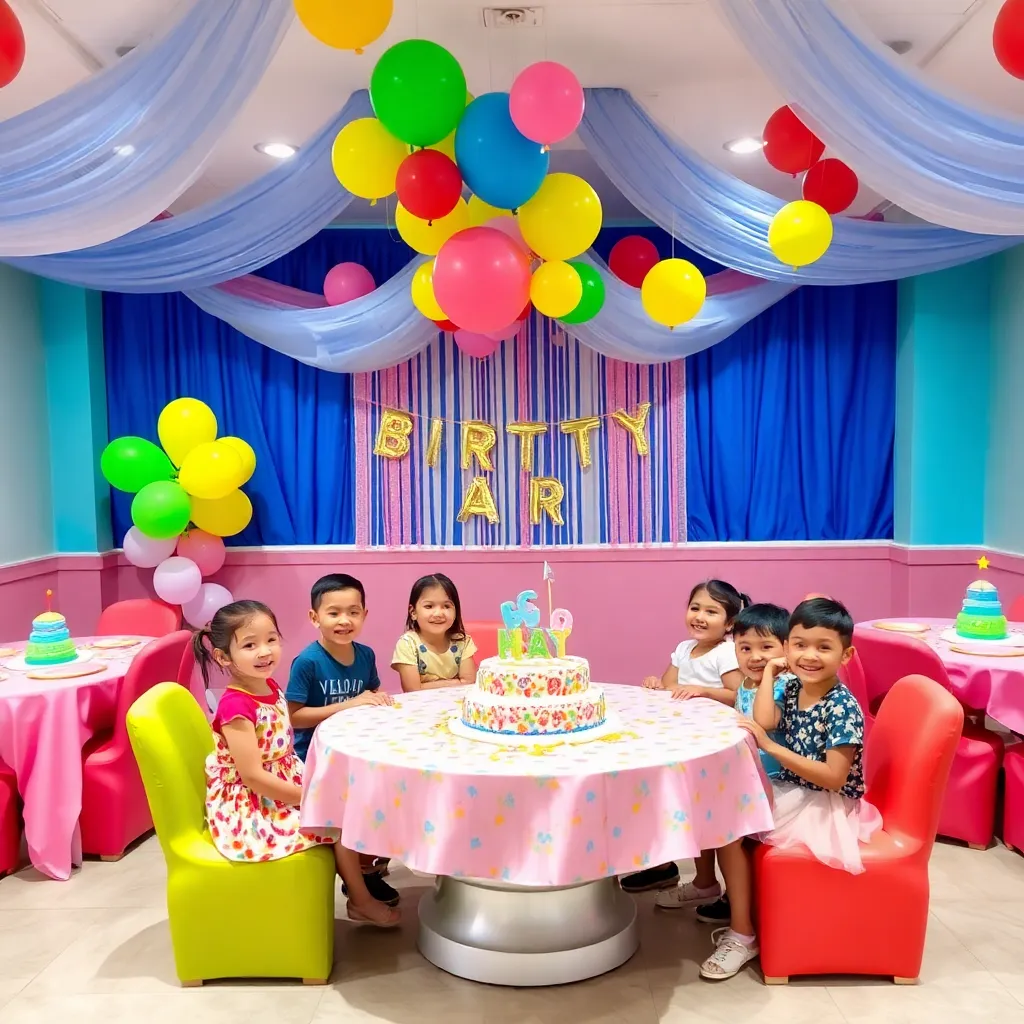 Salon de fiesta infantil Fondo De Bikini - Salón De Fiestas en Chetumal en Quintana Roo