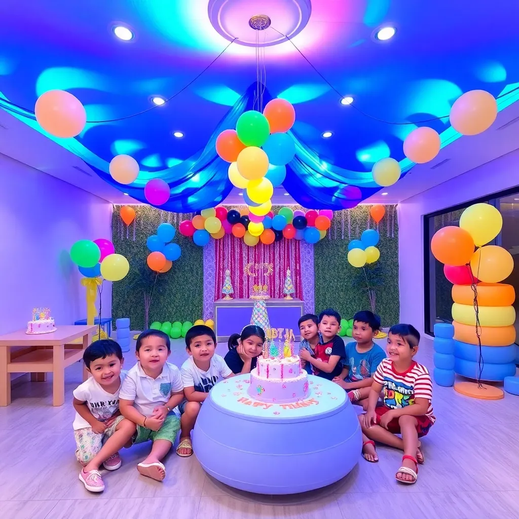 Salon de fiesta infantil Foro Star en Santa María Atzompa en Oaxaca