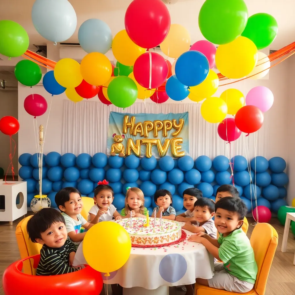 Salon de fiesta infantil Garden Party Palapa en La Paz en Baja California Sur
