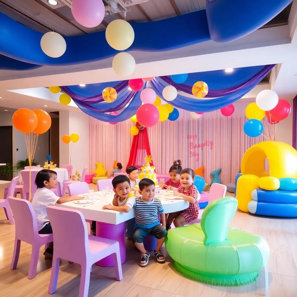 Salon de fiesta infantil Happy Kids en San Agustín Yatareni en San Agustín Yatareni, Oax.