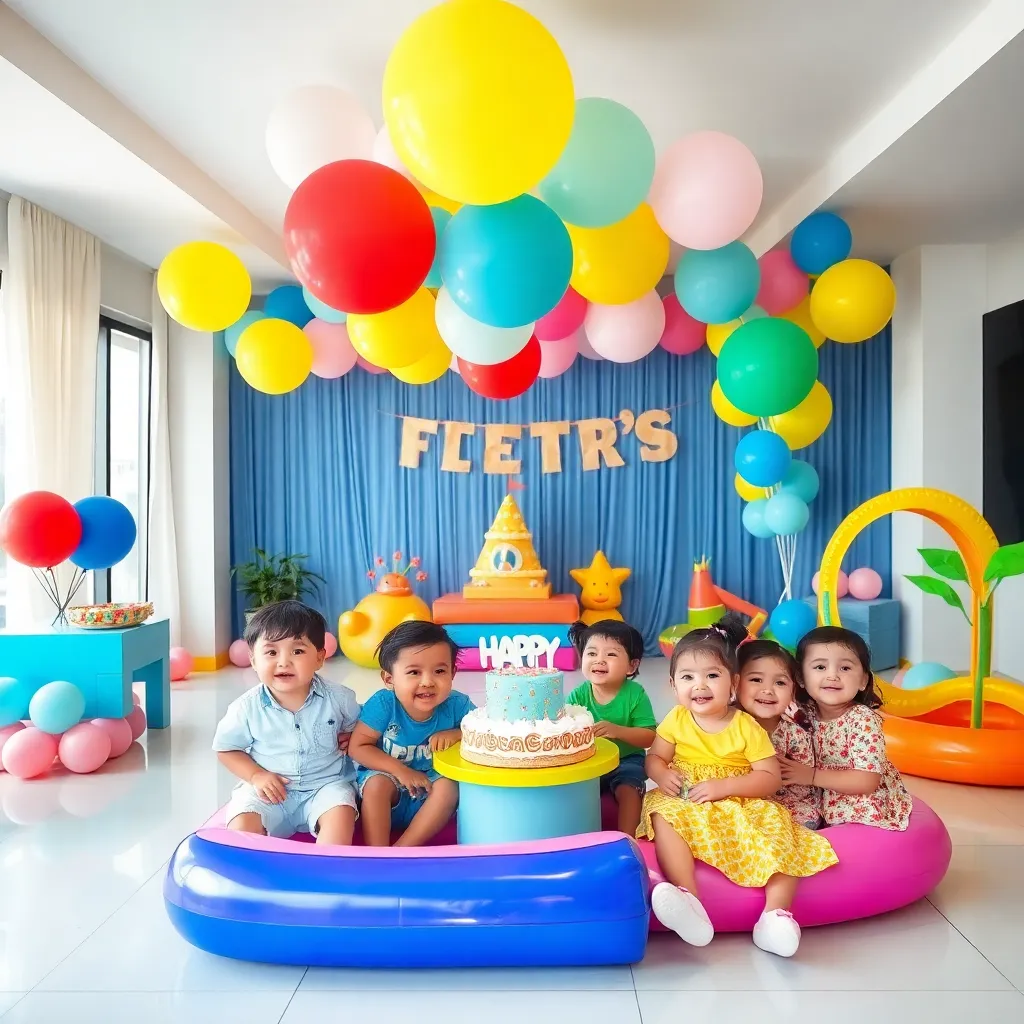 Salon de fiesta infantil Jardín De Fiestas “manli” en Ocotlán en Tlaxcala