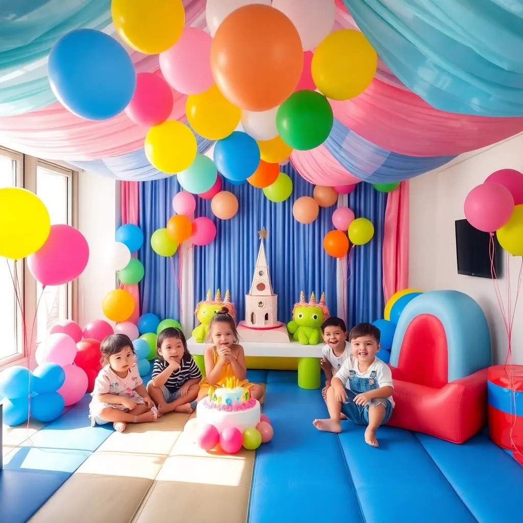 Salon de fiesta infantil Planetkids en León en Gto.