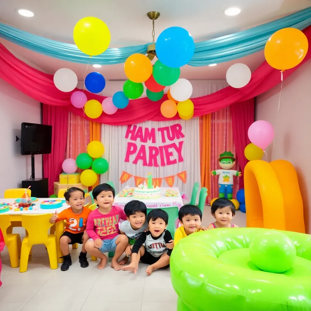 Salon de fiesta infantil Renta De Jardin Para Fiestas | Jardin Colorines en Jiutepec en Morelos