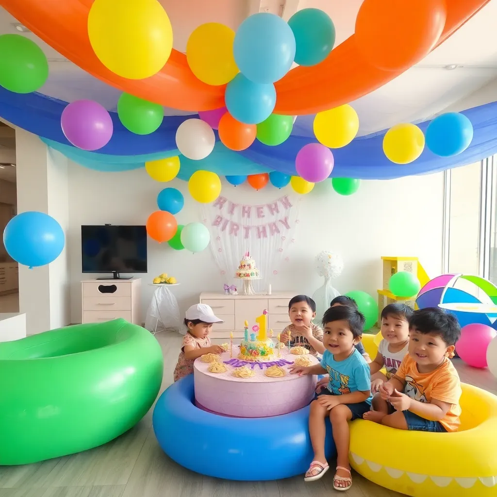 Salon de fiesta infantil Salón Alberca Splash en Villahermosa en Tabasco