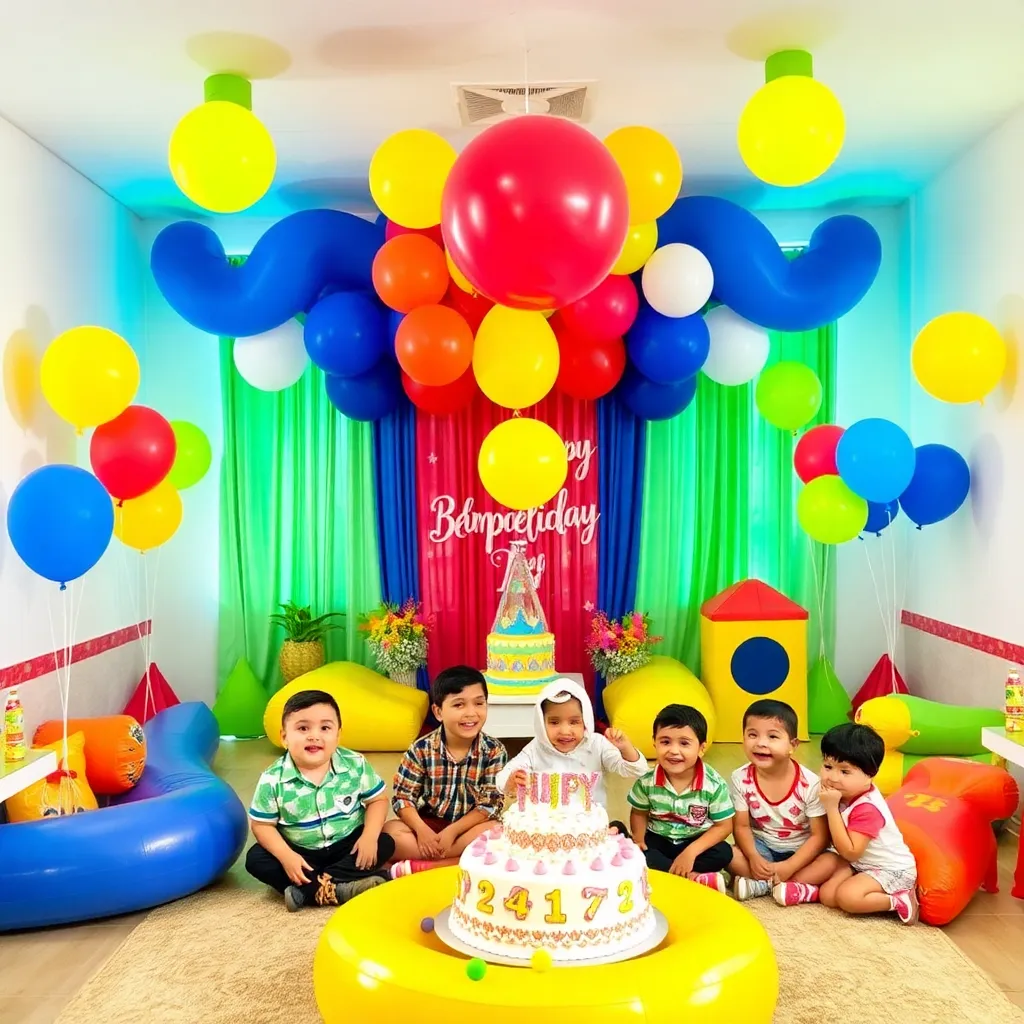 Salon de fiesta infantil Salón Azul Marino en Tepic en Nayarit