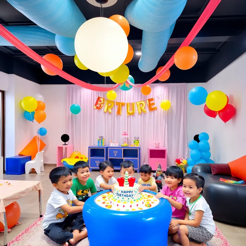Salon de fiesta infantil Salon De Eventos Festeggia Esmeralda en Cdad. López Mateos en México