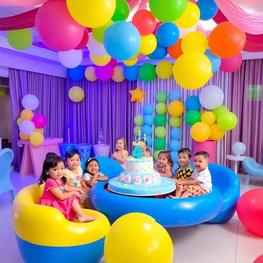 Salon de fiesta infantil Salon Girasoles en Playa del Carmen en Quintana Roo