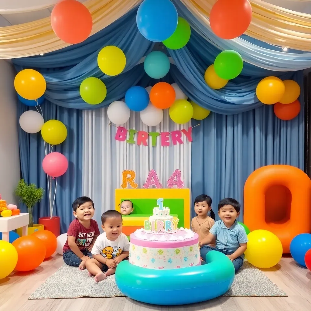 Salon de fiesta infantil Salón Jardín Guelavía en Metepec en Méx.