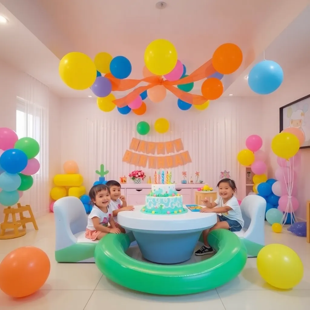 Salon de fiesta infantil Salón Jardín ‘family’ en Contla en Tlax