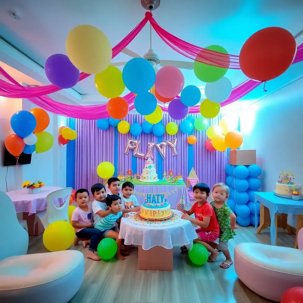 Salon de fiesta infantil Salon Las Fuentes en Santa Cruz Tlaxcala en Tlax