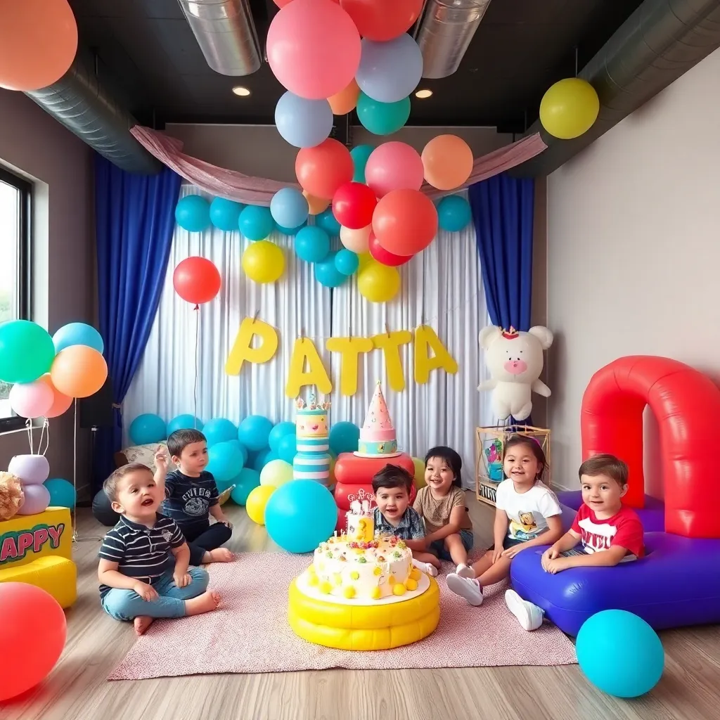 Salon de fiesta infantil Salon Peekaboo en León en Gto.