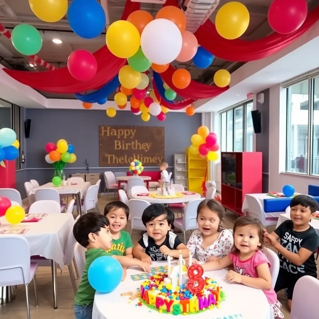 Salon de fiesta infantil Salón-jardín