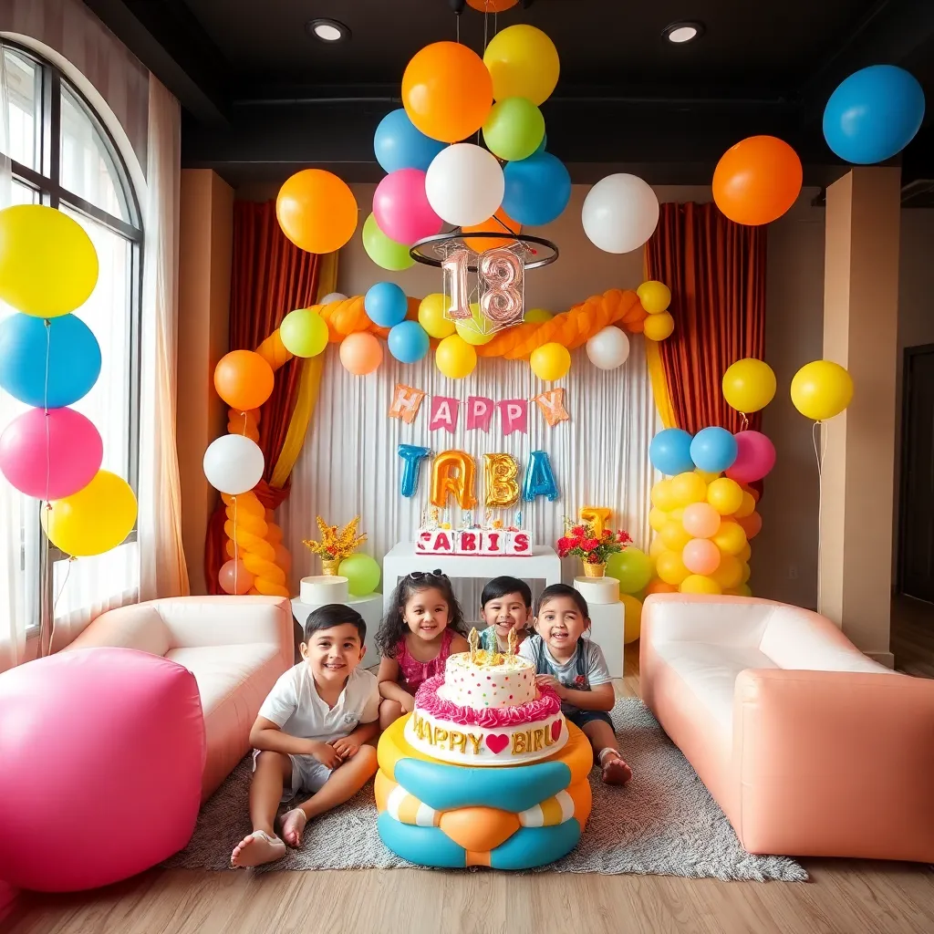 Salon de fiesta infantil Salones Arco Iris Quintas en Culiacán Rosales en Sinaloa