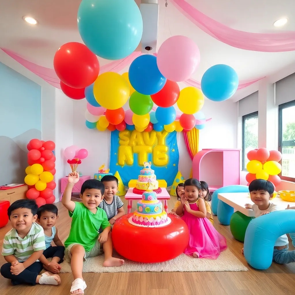 Salon de fiesta infantil Terrza Santa Anita en Morelia en Michoacán