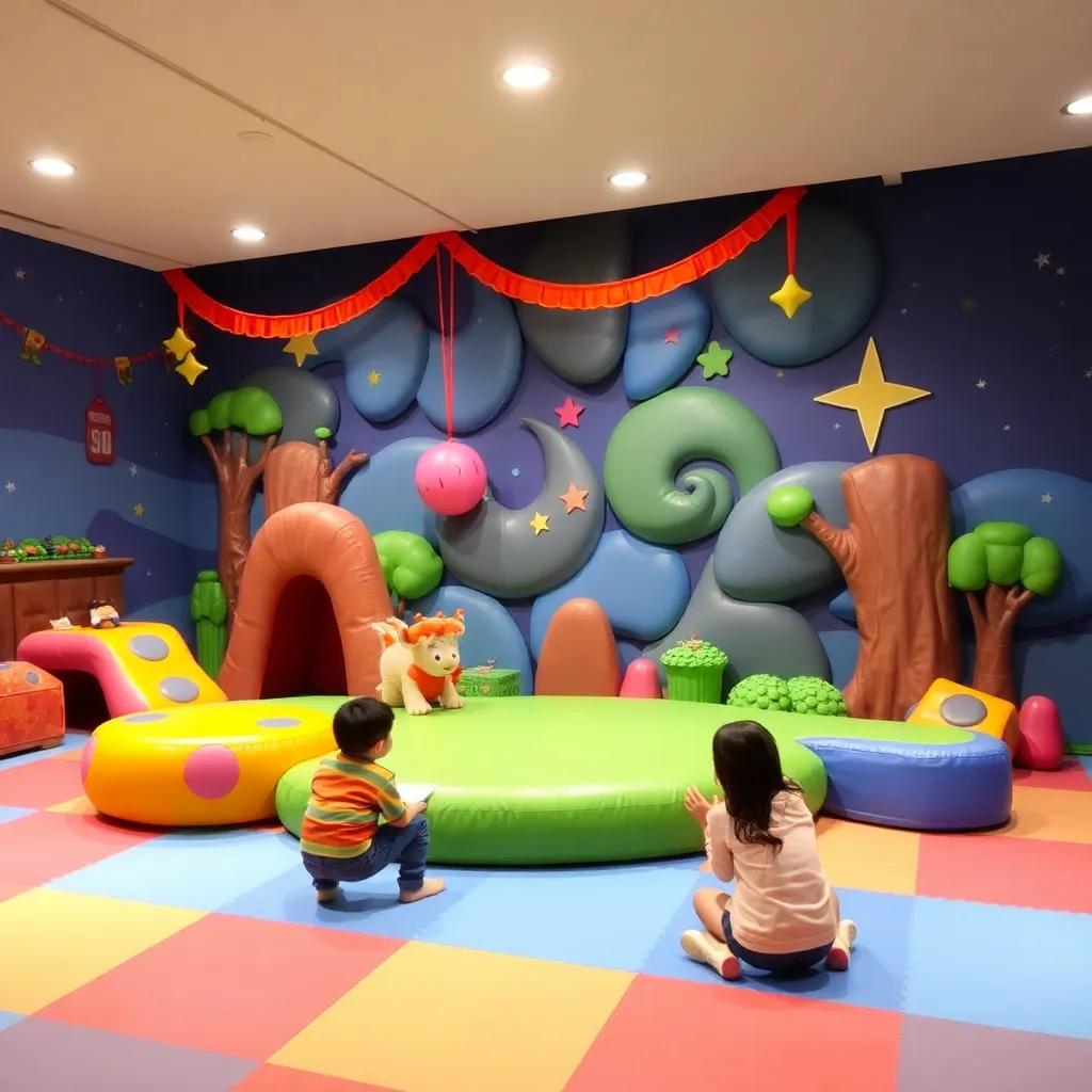 Laberinto De Aventuras Satélite: Salón De Fiestas Infantiles.