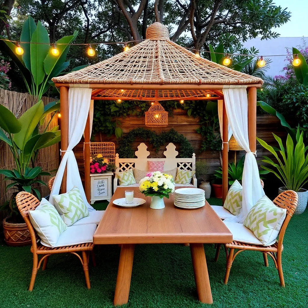 Salon Jardin La Cabaña